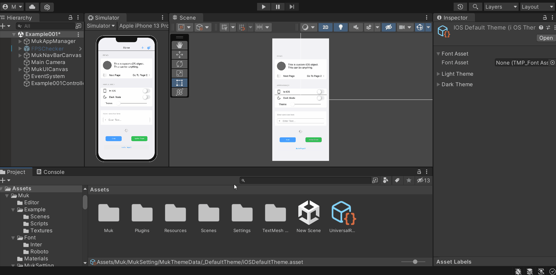 Muk App Theme